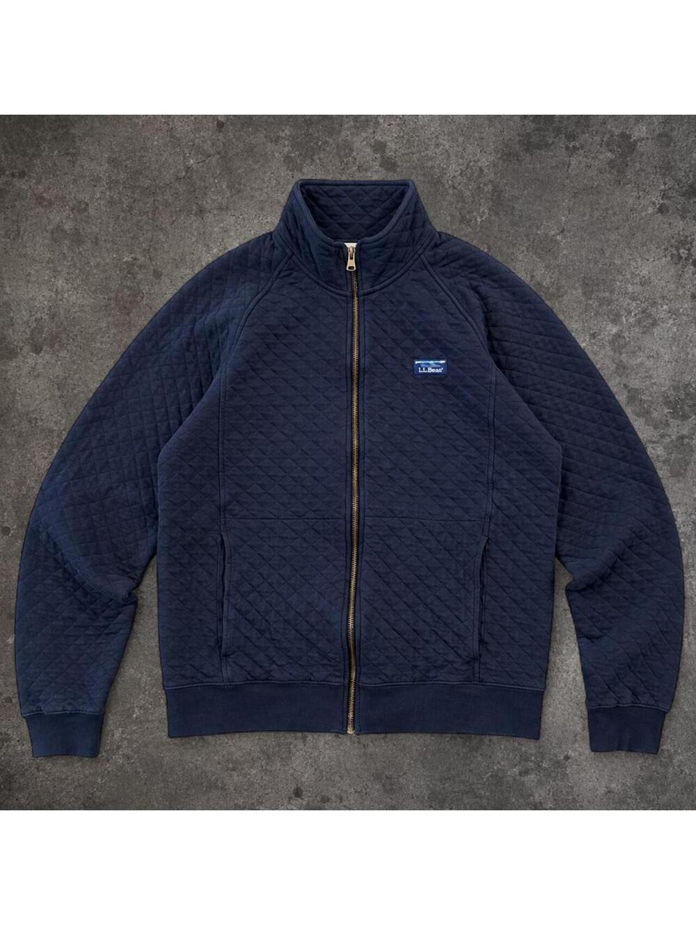 Beautiful L.L.Bean quilted zip up jacket